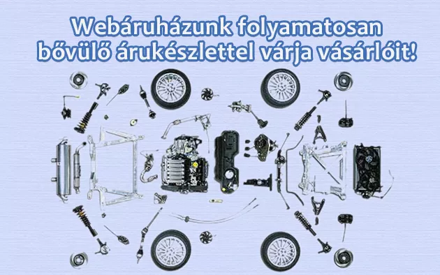 Autóalkatrész webshop webáruház